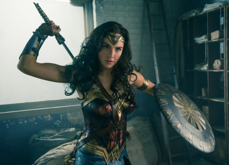 Pits... looks like some of Wonder Woman's armpit-gate sunk in at DC - Credit: Warner Bros