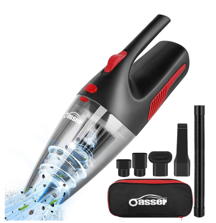 Oasser Cordless Portable Wet Dry Vacuum Cleaner. Image via Amazon.