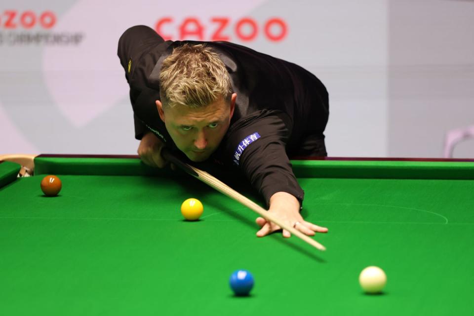 Kyren Wilson faces David Gilbert in the World Snooker Championship semi-finals (Getty Images)