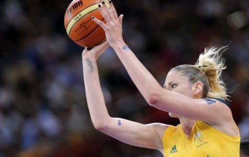 Sports Minister Kate Lundy has called for more equitable arrangements after learning that the Australian Opals, captained by WNBA three-time Most Valuable Player Lauren Jackson (pictured in 2008) flew to London premium economy, while the men's team travelled to the Olympics in business class