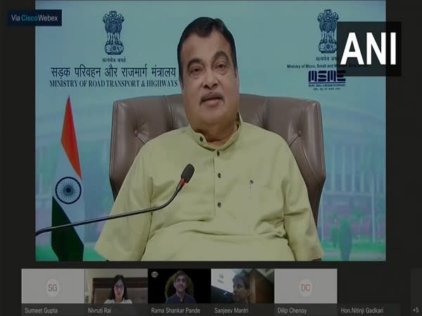 Minister for Road Transport and Highways and Micro, Small and Medium Enterprises, Nitin Gadkari (Photo/ANI)