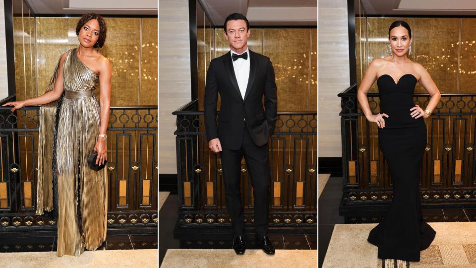 Fellow Prince's Trust ambassadors Naomie Harris, Luke Evans and Myleene Klass were also in attendance