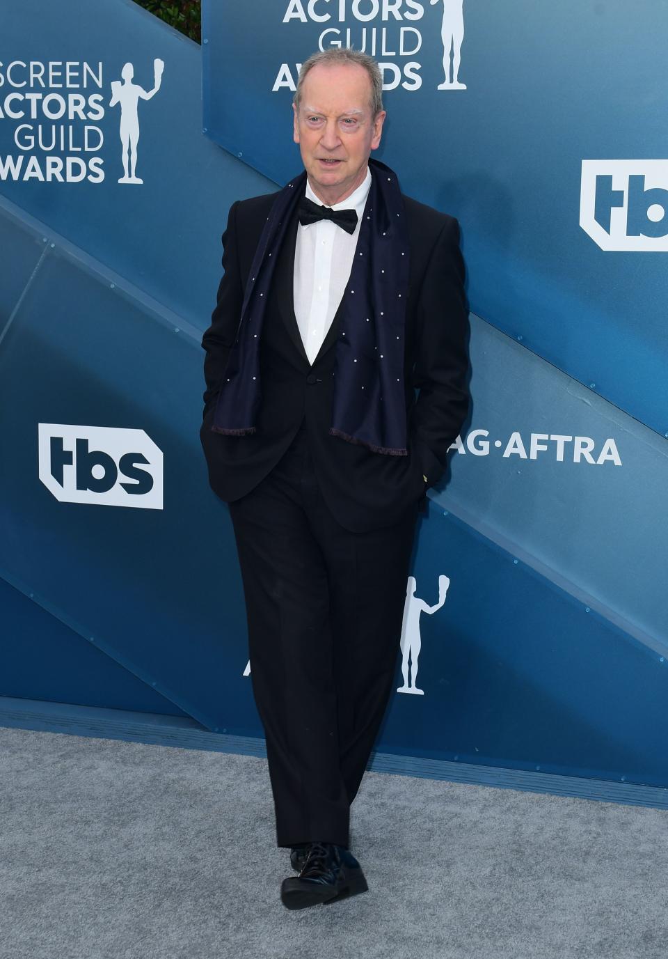 Actor Bill Paterson arrives for the 26th Annual Screen Actors Guild Awards at the Shrine Auditorium in Los Angeles on January 19, 2020. (Photo by FREDERIC J. BROWN / AFP) (Photo by FREDERIC J. BROWN/AFP via Getty Images)