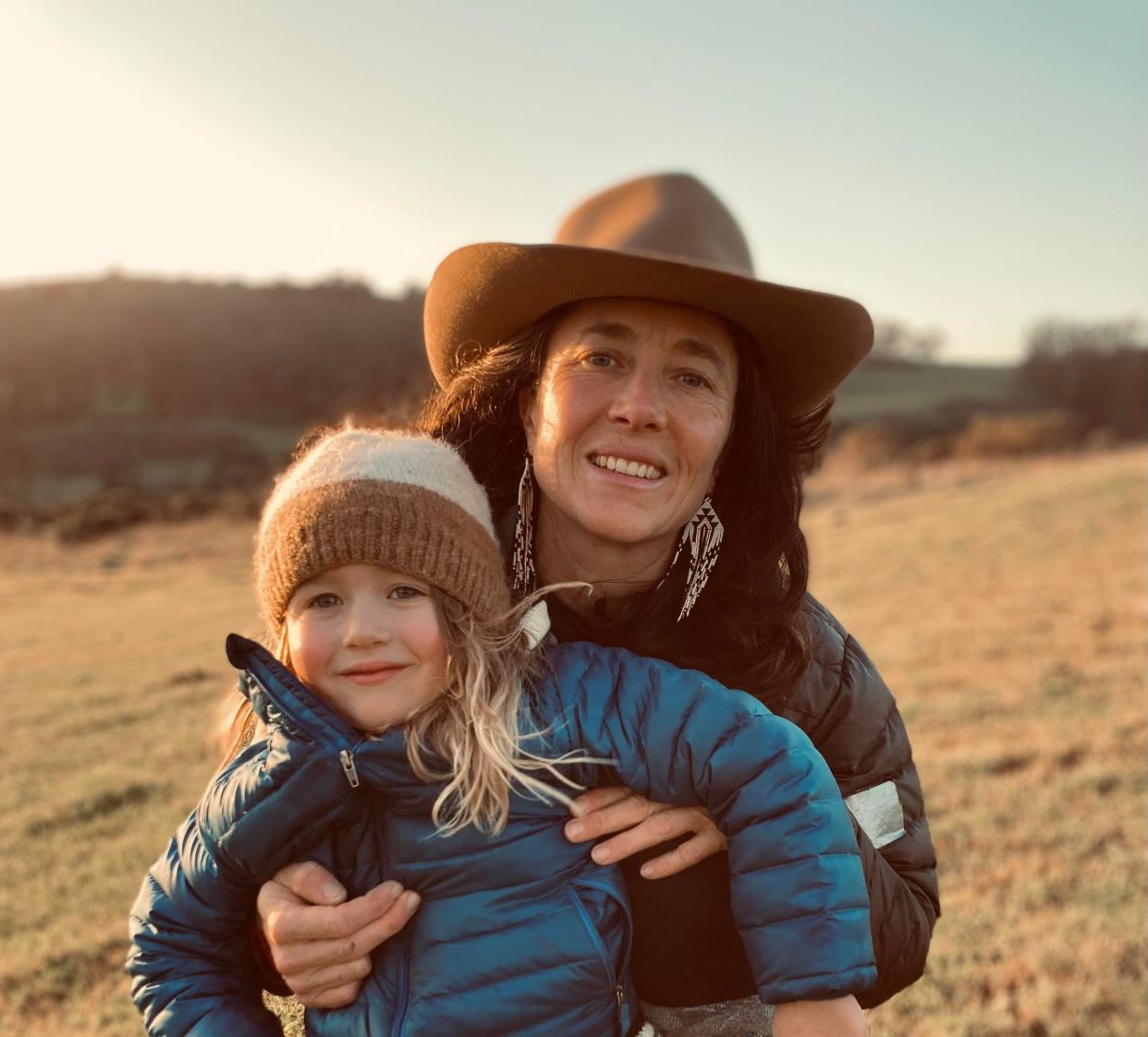 Jack Trexler and his mother Suzie Trexler are pictured. Suzie saved Jack's life after he was attacked by a mountain lion on their property in Northern California.