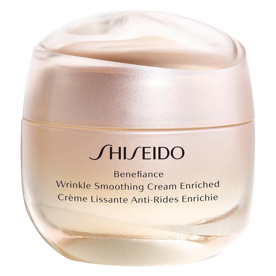 <p><a href="https://go.redirectingat.com?id=74968X1596630&url=https%3A%2F%2Fwww.sephora.com%2Fproduct%2Fbenefiance-wrinkle-smoothing-cream-enriched-P448202&sref=https%3A%2F%2Fwww.elle.com%2Fbeauty%2Fg40301354%2Fwrinkle-creams%2F" rel="nofollow noopener" target="_blank" data-ylk="slk:Shop Now;elm:context_link;itc:0;sec:content-canvas" class="link ">Shop Now</a></p><p>Benefiance Wrinkle Smoothing Cream Enriched</p><p>sephora.com</p><p>$102.00</p>