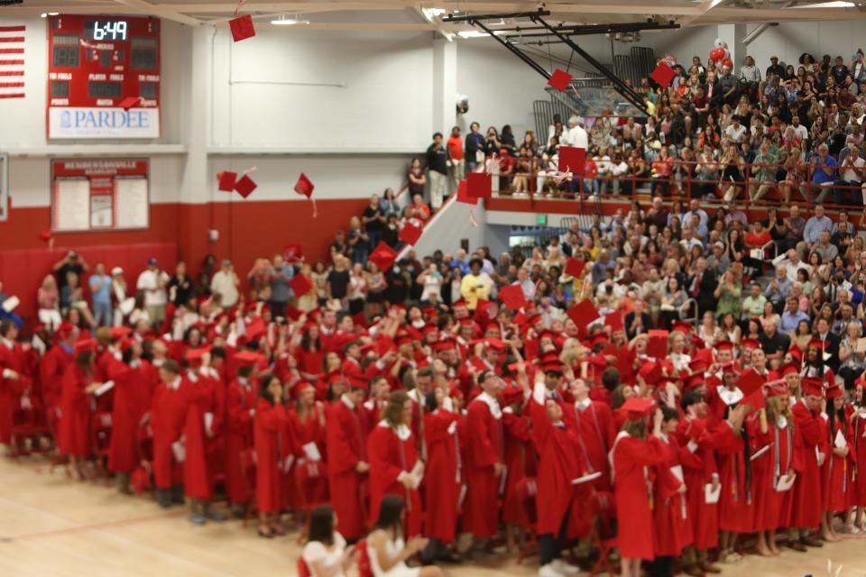 Hendersonville High School held its graduation ceremony for the Class of 2022 on Friday, June 3 at Jim Pardue Gymnasium.