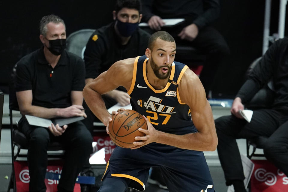 Utah Jazz center Rudy Gobert 