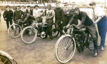 Actual board track racers circa 1920