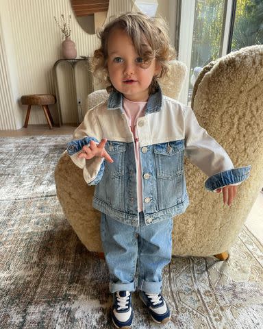 <p>Ashley Tisdale Instagram</p> Ashley Tisdale's daughter Jupiter in a birthday post for her 3rd birthday in March 2024.