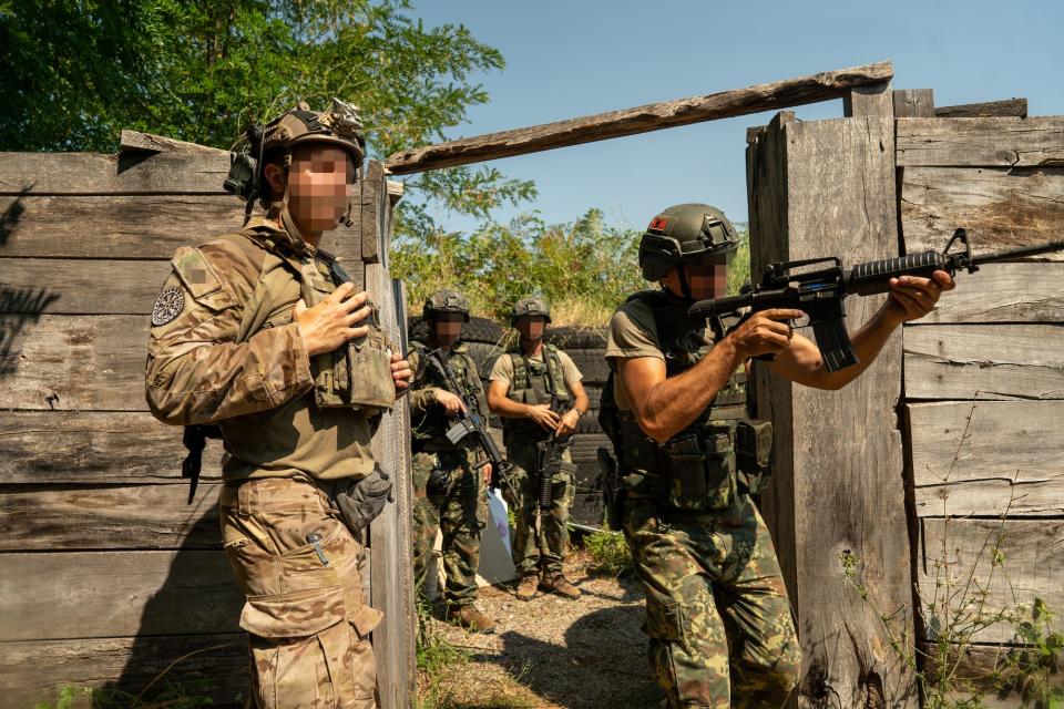 US Army Green Berets in Albania