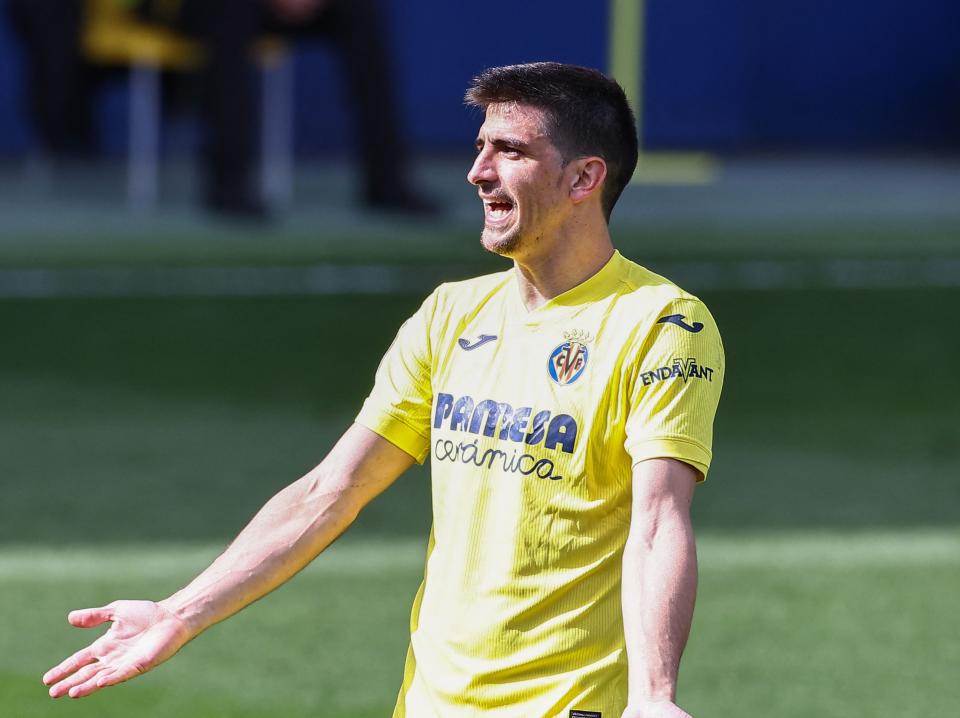 Villarreal forward Gerard Moreno (AFP via Getty Images)