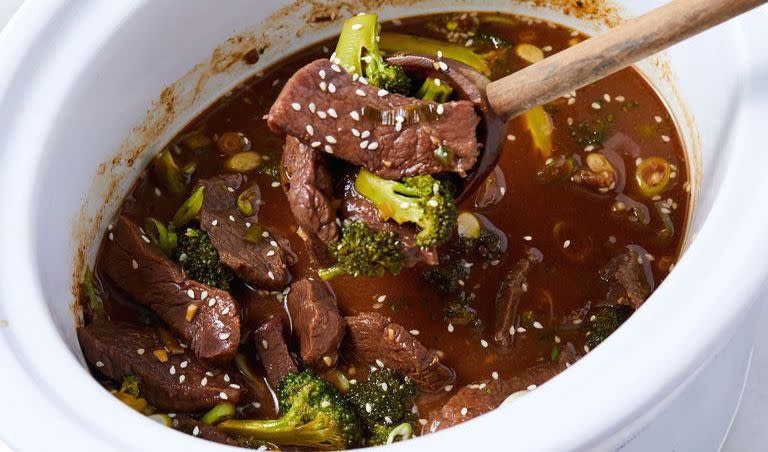 Slow-Cooker Beef & Broccoli