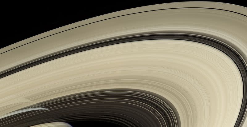 A view of Saturn from NASA's Hubble Space Telescope