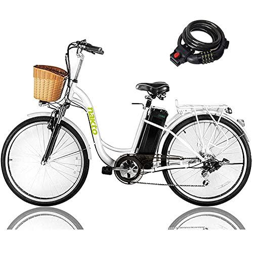 4) NAKTO Electric Cargo Bicycle