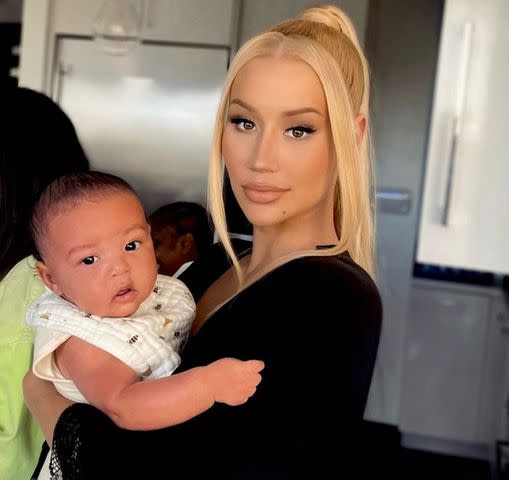 Iggy Azalea/Instagram Iggy Azalea and her son Onyx