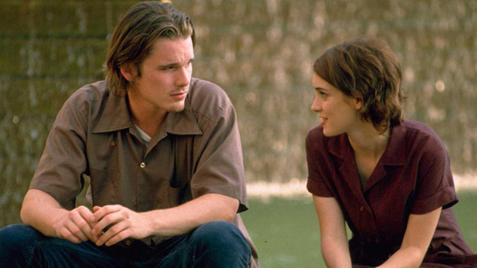 Ethan Hawke and Winona Ryder in Reality Bites