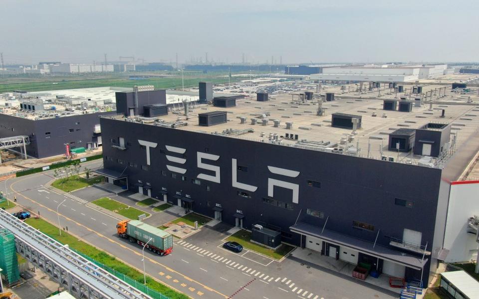 Tesla opened its Shanghai gigafactory in 2018 - VCG/VCG via Getty Images