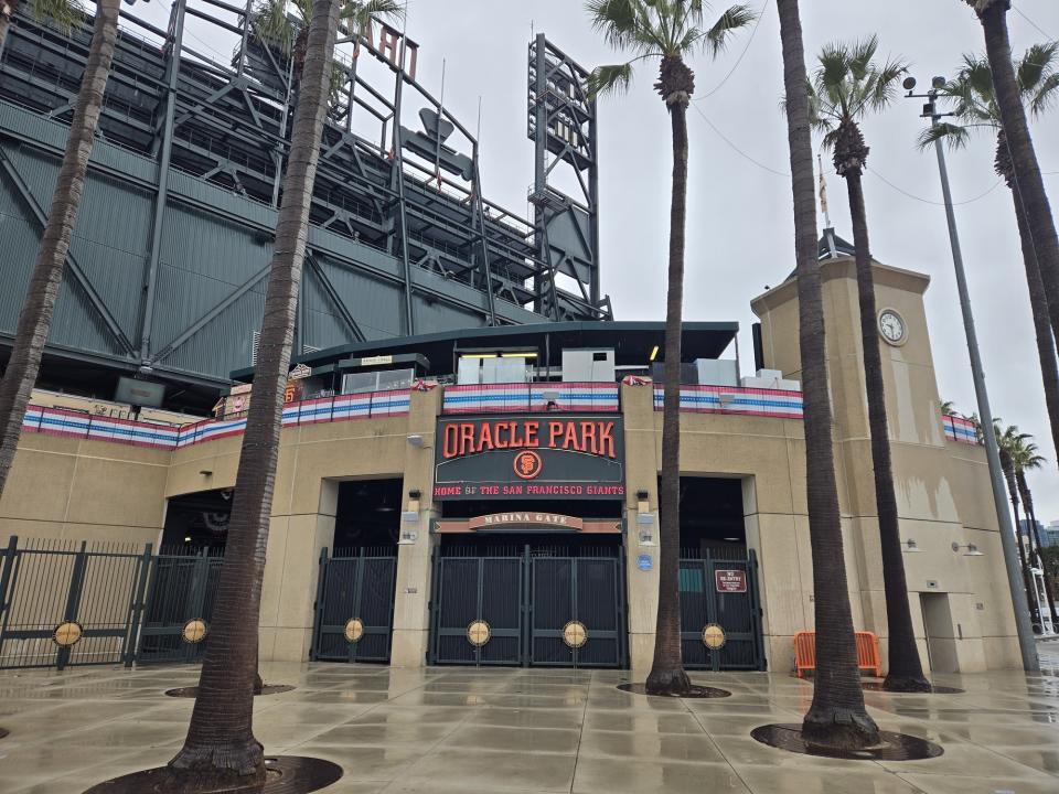 oracle park photos in s24 vs iphone 15 camera faceoff