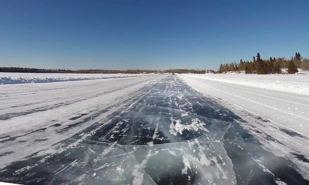 A winter ice road in 2015 near Shoal Lake, Manitoba. Statistics Canada says it's going to be sending more census enumerators than ever to survey people in Indigenous communities in Northern Canada.