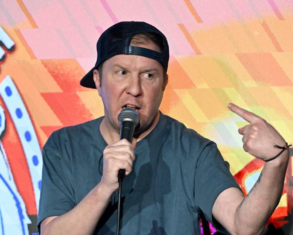 Swardson was removed from his own stand-up set in a bizarre incident. Getty Images