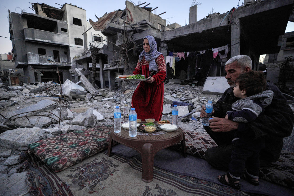 A Palestinian family