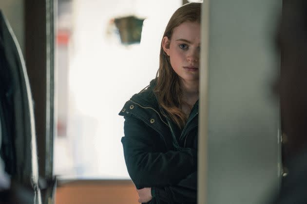 Sadie Sink plays Charlie's teenage daughter Ellie.