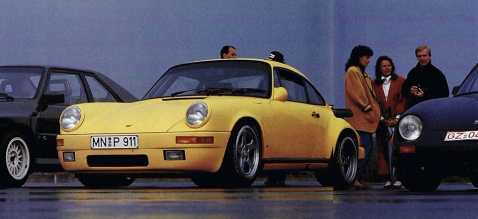 porsche 911 ruf ctr yellow bird