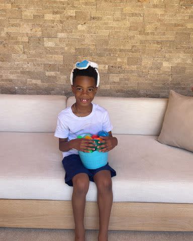 <p>Kelly Rowland Instagram</p> Kelly Rowland's son Titan Jewell Weatherspoon.