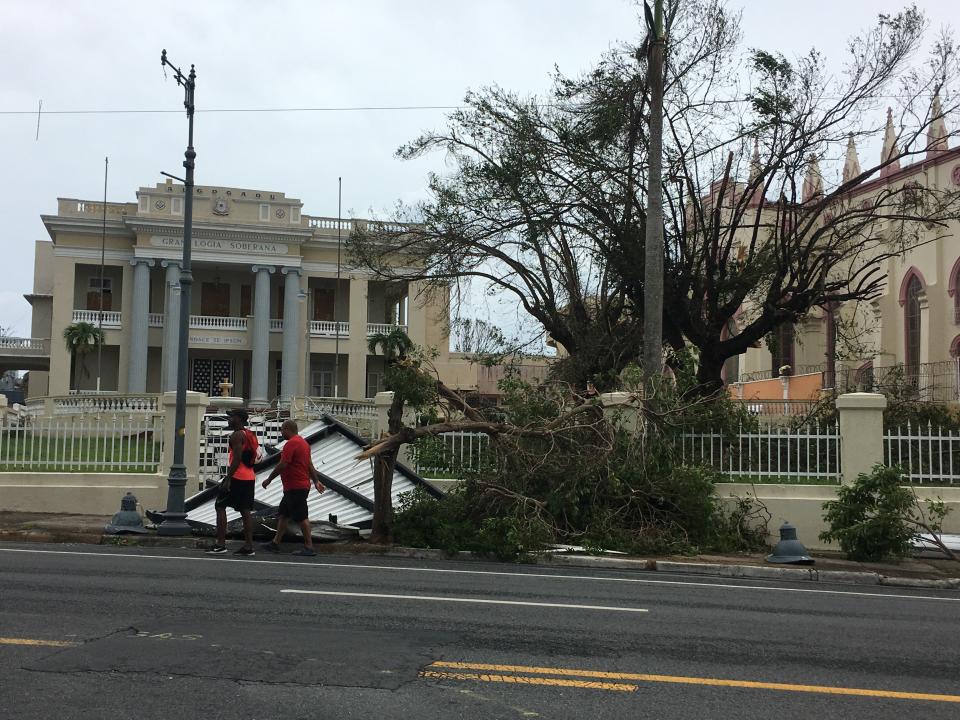 (FOTOS) Puerto Rico devastado tras el paso del huracán María