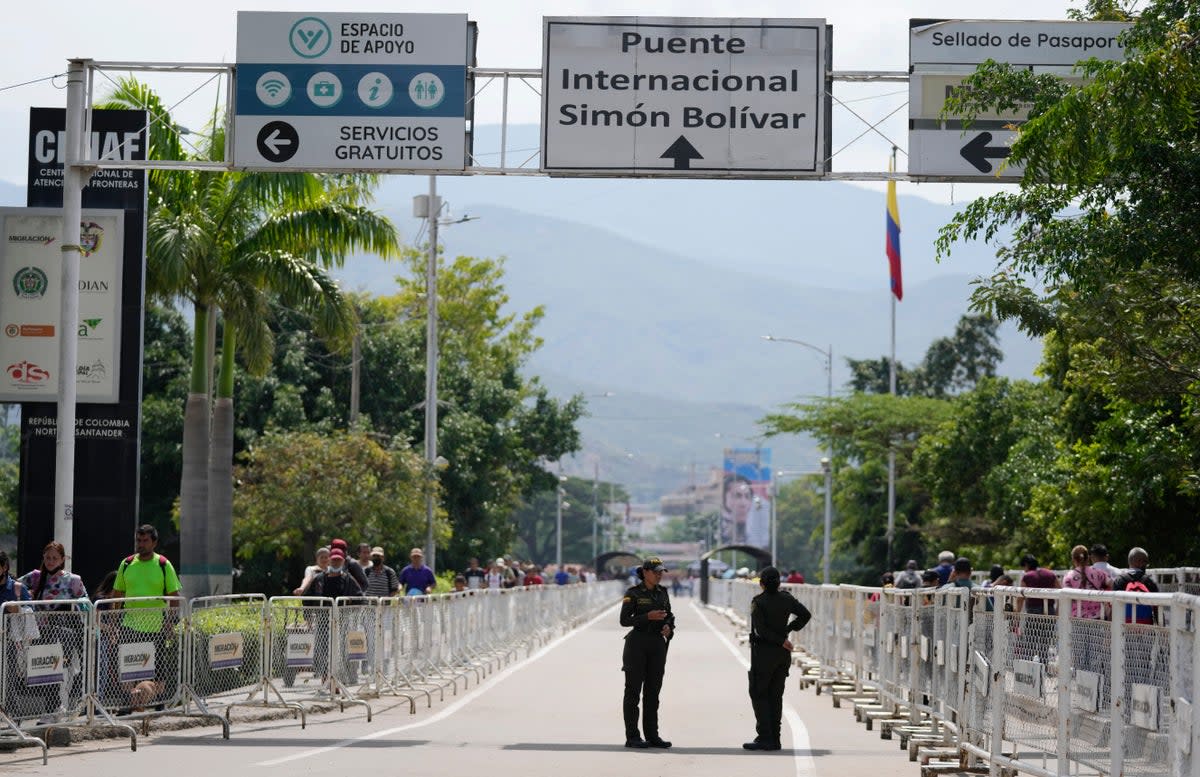 COLOMBIA-VENEZUELA FRONTERA (AP)