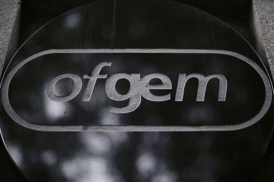 The Ofgem sign outside the electricity and gas industry regulator’s office in Millbank, central London. (PA Archive)