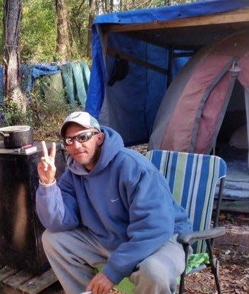 Joe Hocher in this undated photo.  He was among the long term homeless in Lower Bucks County. He was found dead in his tent on April 17, 2023.