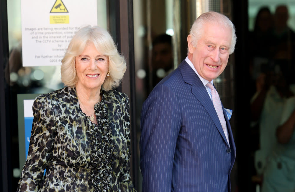 King Charles III And Camilla Visit University College Hospital Macmillan Cancer Centre 2024 - Getty