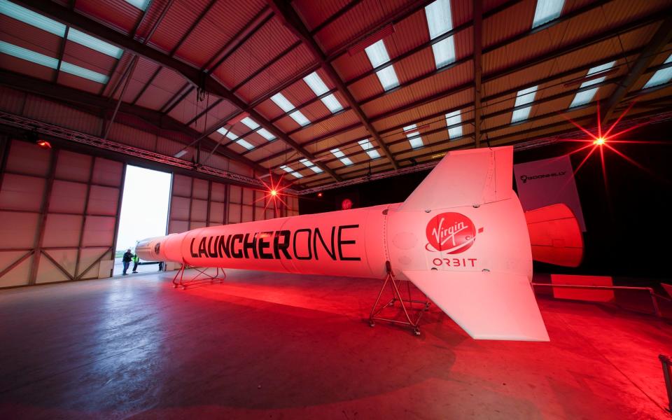  The Virgin Orbit Launcher One rocket - Hugh R Hastings/Getty Images