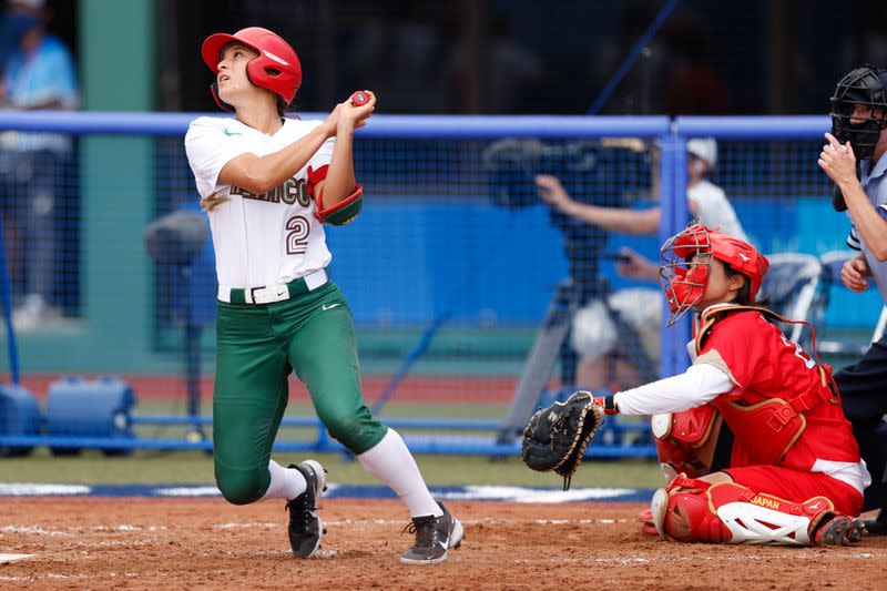 Olympics: Softball-Women Opening Round - MEX-JPN