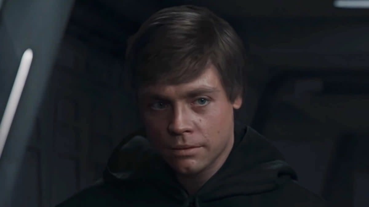 Mark Hamill made younger in The Mandalorian (Lucasfilm)