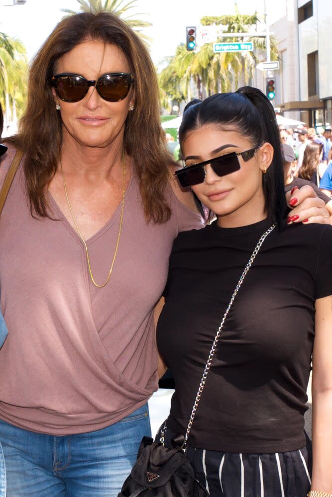 Caitlyn Jenner and Kylie Jenner | Earl Gibson III/Getty