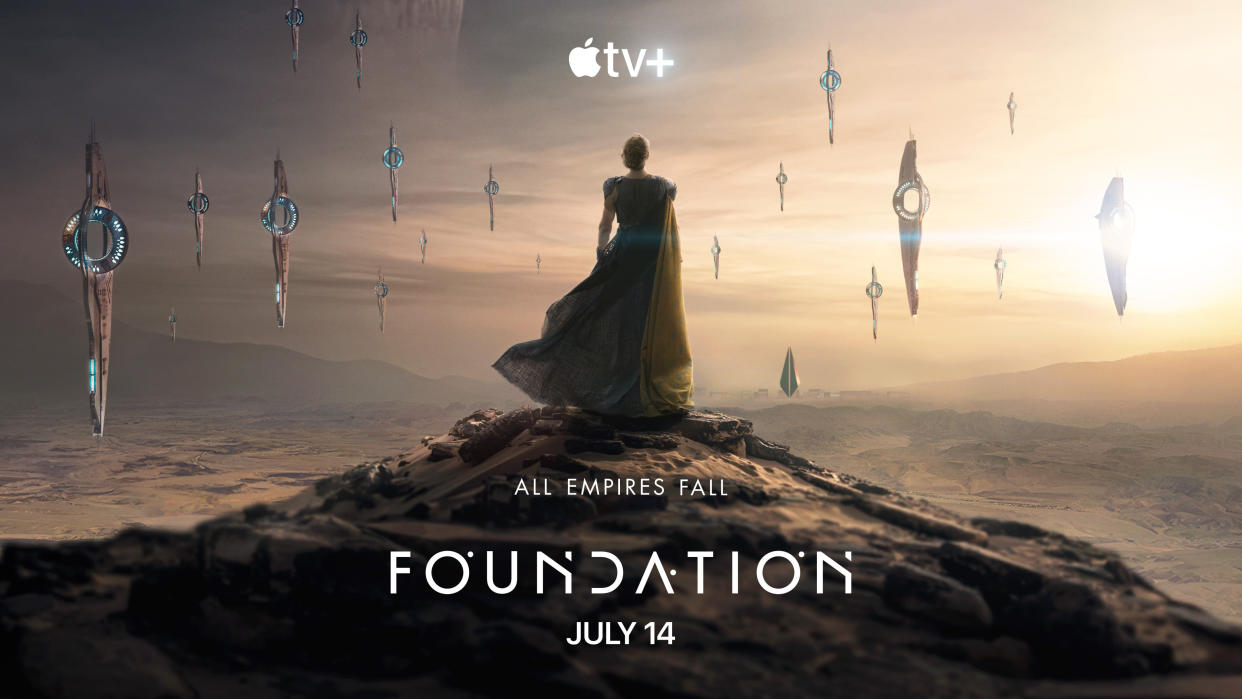 The poster for Foundation season 2 (Apple TV+)