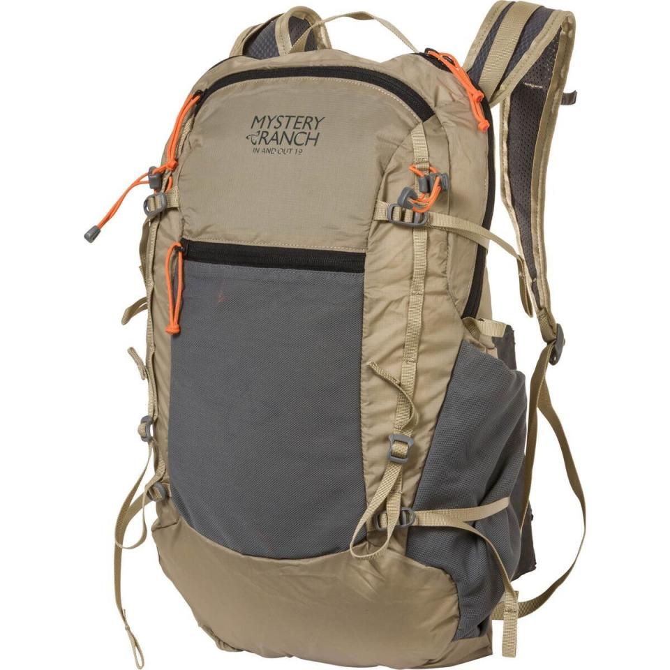 <p><a href="https://go.redirectingat.com?id=74968X1596630&url=https%3A%2F%2Fwww.backcountry.com%2Fmystery-ranch-in-out-19l-backpack&sref=https%3A%2F%2Fwww.menshealth.com%2Ftechnology-gear%2Fg19519763%2Fbest-gifts-men-adventure-outdoors%2F" rel="nofollow noopener" target="_blank" data-ylk="slk:Shop Now;elm:context_link;itc:0;sec:content-canvas" class="link ">Shop Now</a></p><p>In & Out 19L Backpack</p><p>backcountry.com</p><p>$78.95</p>