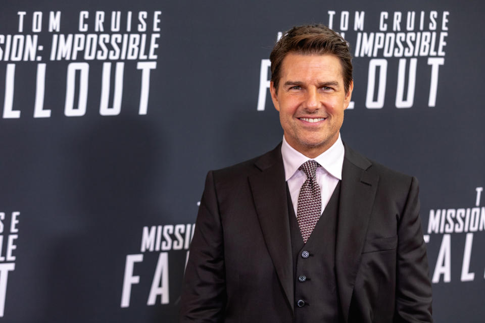 El productor y actor Tom Cruise, quien interpreta a 