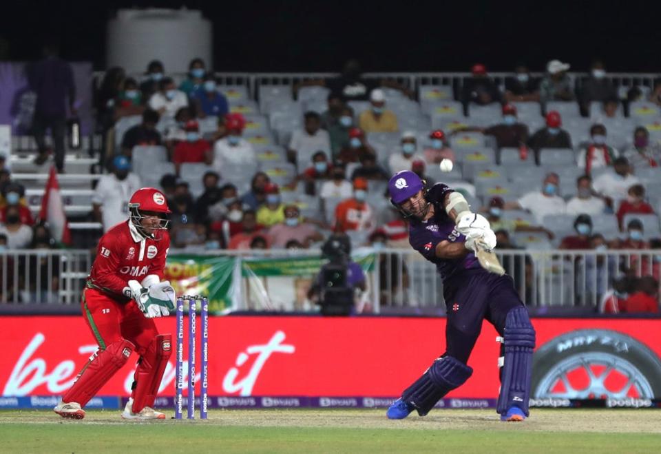 Scotland captain Kyle Coetzer says his side must continue to believe they deserve to be at the T20 World Cup (Kamran Jebreili/AP) (AP)