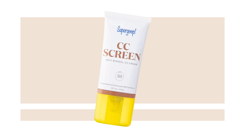 Try the Supergoop CC Screen for a luminous, lightweight base.