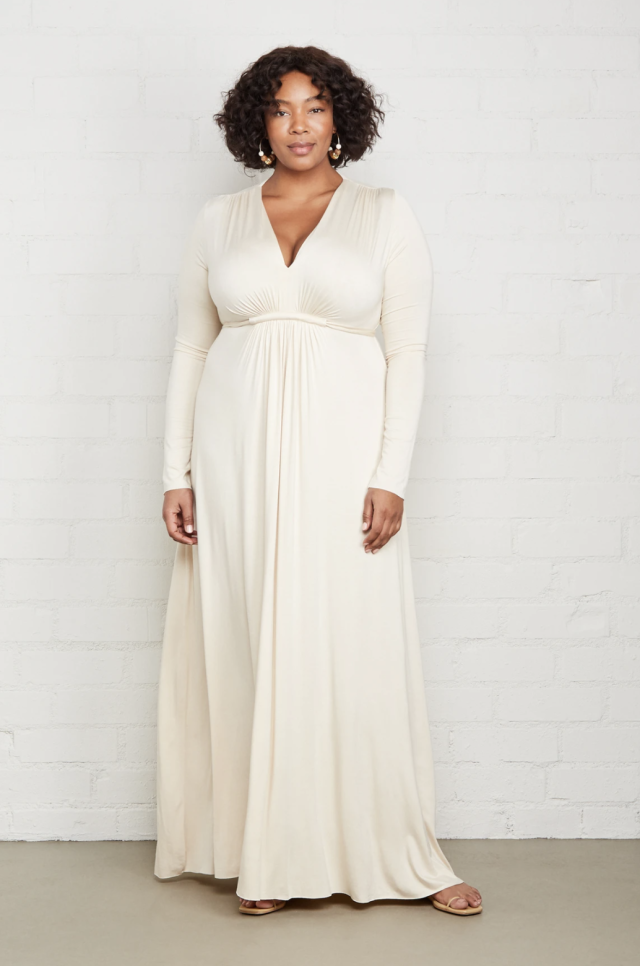 20 stunning plus-size outfits to wear to your civil ceremony or minimony