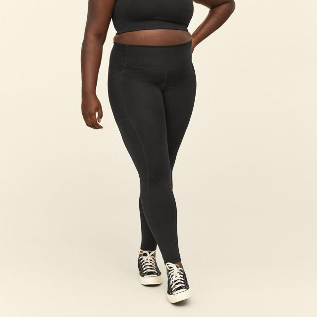 Compression Leggings With Pockets Cherry Girlfriend Collective