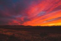 <p>The sunset in Southern Australia fills the sky with rainbow colors.</p>