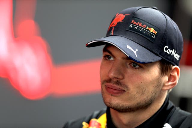 Max Verstappen pictured in Interlagos 