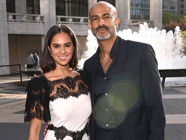 <p>Dave Kotinsky/Getty</p> Misty Copeland and Olu Evans attend Lincoln Center's Spring Gala honoring Sheryl J. Kaye on May 02, 2023 in new York City.