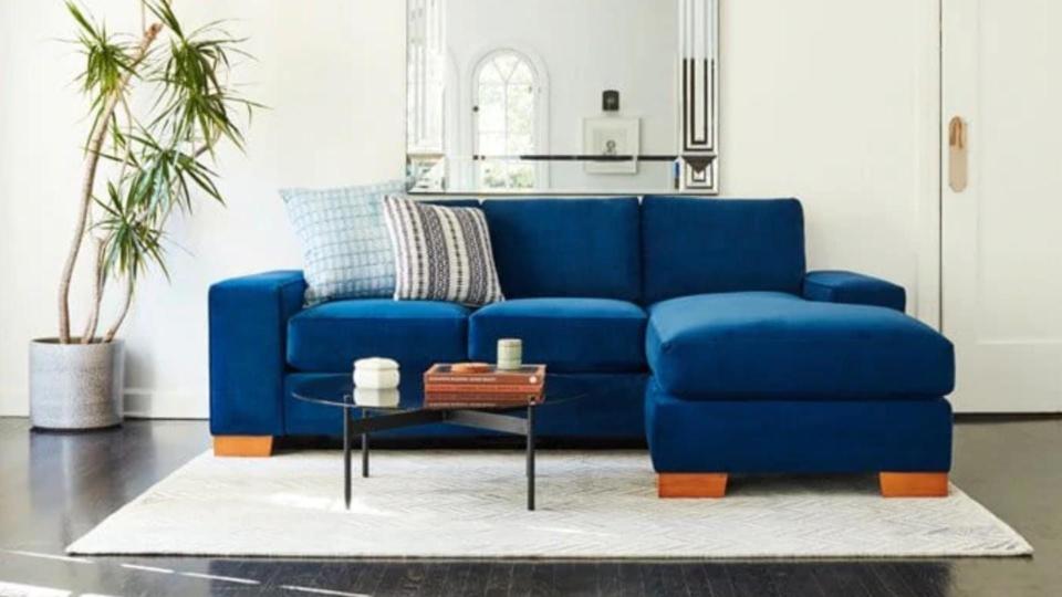 The Melrose Reversible Chaise Sofa from Apt 2B.