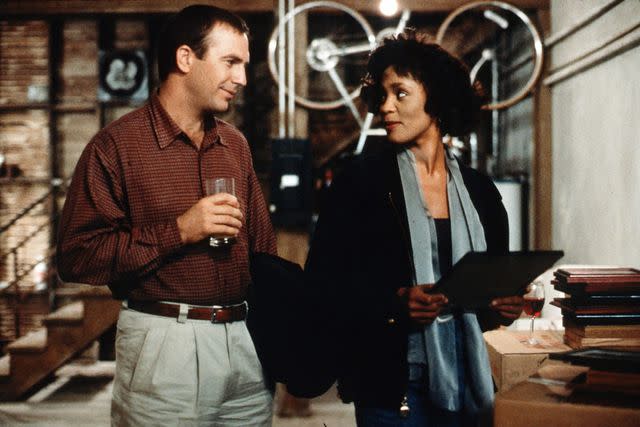 Ben Glass/Warner Bros/Regency/Canal +/Kobal/Shutterstock Kevin Costner and Whitney Houston in 'The Bodyguard'