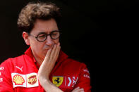 Formula One F1 - Azerbaijan Grand Prix - Baku City Circuit, Baku, Azerbaijan - April 26, 2019 Ferrari team principal Mattia Binotto REUTERS/Anton Vaganov